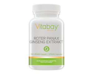 Roter Panax Ginseng - 1200 mg